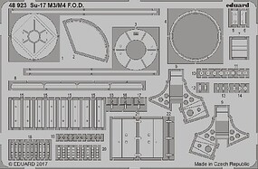 Eduard-Models 1/48 Aircraft- Su17 M3/4 F.O.D. for KTY Eduard-Models 1/48 Aircraft- Su17 M3/4 F.O.D. for KTY