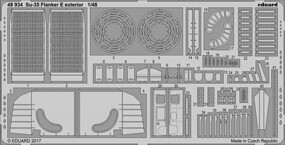 Eduard-Models 1/48 Aircraft- Su35 Flanker E Exterior for KTY Eduard-Models 1/48 Aircraft- Su35 Flanker E Exterior for KTY