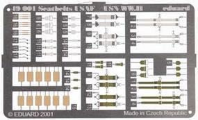 Eduard-Models 1/48 Aircraft- Seatbelts USAF & USN WWII (Painted)