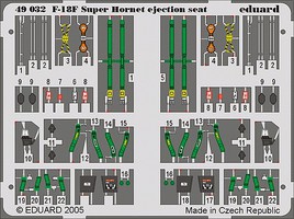 Eduard-Models 1/48 Aircraft- F18F Super Hornet Ejection Seat for HSG (Painted)