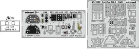 Eduard-Models Spitfire Mk I details for Airfix