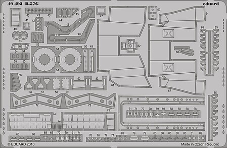 Eduard-Models B57G Detail for Airfix (D) Plastic Model Aircraft