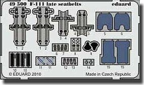 Eduard-Models F111 Late Seatbelts for HBO (Painted)