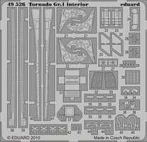 Eduard-Models Tornado GR1 Interior for HBO (D) Plastic Model Aircraft Accessory 1/48 Scale #49526