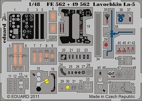 Eduard-Models Lavochkin La5 details for Zvezda (D) Plastic Model Aircraft Accessory 1/48 Scale #49562