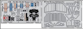 Eduard-Models Meteor F8 Interior for Airfix (D) Plastic Model Aircraft Accessory 1/48 Scale #49765