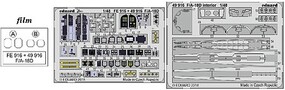 Eduard-Models F/A18D Interior for KIN (Painted) (D) Plastic Model Aircraft Accessory 1/48 Scale #49916
