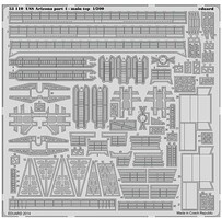 Eduard-Models USS Arizona Main Top Part 4 for TSM Plastic Model Ship Accessory 1/200 Scale #53110