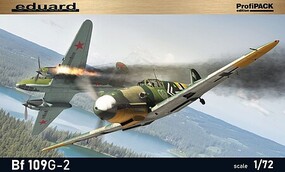 Eduard-Models 1/72 WWII Bf109G2 German Fighter (Profi-Pack Plastic Kit)