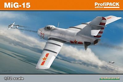 Eduard-Models Mig15 bis Fighter Plastic Model Airplane Kit 1/72 Scale #7057