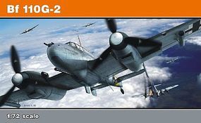 Bf110G2 Fighter (Profi-Pack) Plastic Model Airplane Kit 1/72 Scale #7085
