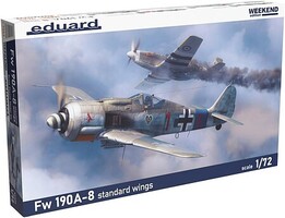 Eduard-Models WWI Fw190A8 German Fighter (Wkd Edition Plastic Kit)