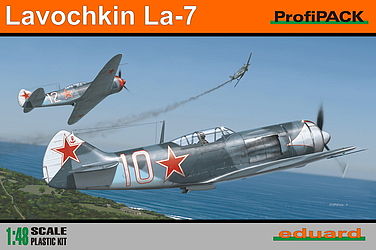 Eduard-Models Lavochkin La7 Fighter (Profi-Pack) Plastic Model Airplane Kit 1/48 Scale #8098