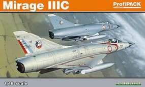 Eduard-Models 1/48 Mirage IIIC Aircraft (Profi-Pack Plastic Kit) Eduard-Models 1/48 Mirage IIIC Aircraft (Profi-Pack Plastic Kit)