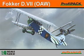 Fokker D VII (OAW) BiPlane (Profi-Pack) Plastic Model Airplane Kit 1/48 Scale #8131