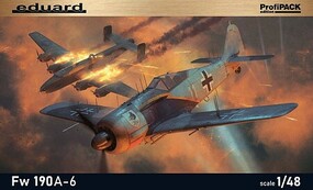 Eduard-Models 1/48 WWII Fw190A6 German Fighter (Profi-Pack Plastic Kit)