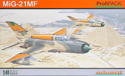 Eduard-Models MiG21 MF Fighter (Profi-Pack) Plastic Model Airplane Kit 1/48 Scale #8231