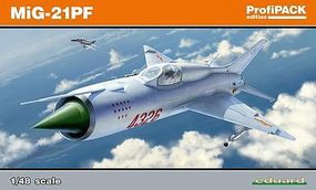 MiG21PF Fighter (Profi-Pack) Plastic Model Airplane Kit 1/48 Scale #8236