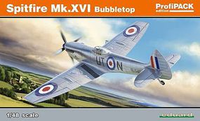 Spitfire Mk XVI Bubbletop Fighter Plastic Model Airplane 1/48 Scale #8285
