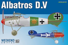 Eduard-Models 1/48 Albatros D V BiPlane (Wkd Edition Plastic Kit) Eduard-Models 1/48 Albatros D V BiPlane (Wkd Edition Plastic Kit)