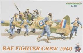 Royal Air Force Fighter Crew 1940 Plastic Model Military Figure Kit 1/48 Scale #8507