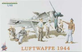 Lutfwaffe Crew 1944 (6) Plastic Model Airplane Kit 1/48 Scale #8512