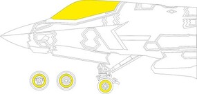 Eduard-Models 1/72 Eduard F-35C Mask Set for Tamiya