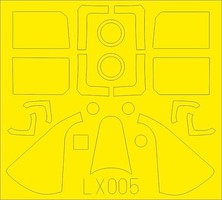 Eduard-Models 1/24 Mask Aircraft- F65 Hellcat for ARX Eduard-Models 1/24 Mask Aircraft- F65 Hellcat for ARX