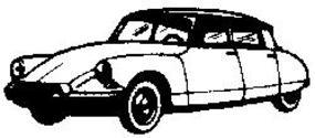 IKO Citroen DS 19 Sedan Various Colors HO Scale Model Railroad Vehicle #2027 IKO Citroen DS 19 Sedan Various Colors HO Scale Model Railroad Vehicle #2027