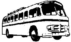 EKO Bug Pegaso Motor Bus HO Scale Model Railroad Vehicle #2102