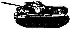 EKO Military United States Post-1945 Tank M48 Patton II HO Scale Model Railroad Vehicle #4003