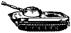 IKO Soviet Union Post-1945 Tank PT-76 Light Amphibious HO Scale Model Railroad Vehicle #4020