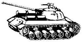 IKO Russian Stalin Tank HO Scale Model Railroad Vehicle #4029 IKO Russian Stalin Tank HO Scale Model Railroad Vehicle #4029
