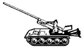 IKO US Armored Vehicle T235 Self-Propelled Howitzer HO Scale Model Railroad Vehicle #4030 IKO US Armored Vehicle T235 Self-Propelled Howitzer HO Scale Model Railroad Vehicle #4030