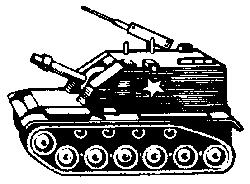 EKO Post-1945 Armored Vehicle T198 Self-Propelled Howitzer HO Scale Model Railroad Vehicle #4033