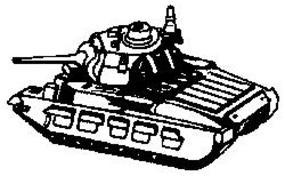 IKO England/Great Britian World War II Tank Matilda MKII HO Scale Model Railroad Vehicle #4043 IKO England/Great Britian World War II Tank Matilda MKII HO Scale Model Railroad Vehicle #4043