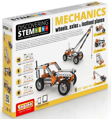 Discovering STEM Education Series- Mechanics Wheels, Axles & Inclined Planes Set