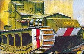 WWI Whippet Mk A Medium Tank 1918 Plastic Model Military Vehicle Kit 1/72 Scale #5004