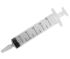 Enkay 10ml Small Multi-Use Straight Tip Syringes (6) (Bagged)