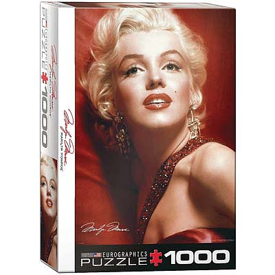 EuroGraphics Marilyn Monroe Red Portrait 1000pcs Jigsaw Puzzle 600-1000 Piece #6000-0812