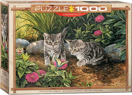 EuroGraphics Double Trouble Kittens Puzzle (1000pc)