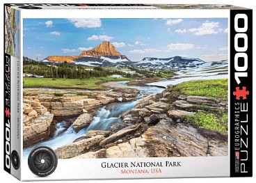 EuroGraphics Glacier National Park, Montana USA Puzzle (1000pc)