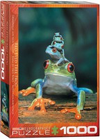 EuroGraphics Red-Eyed Tree Frogs Puzzle (1000pc)