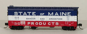 Eastern-Seaboard N ACF 40' Boxcar BAR 2315 N Scale Model Train Freight Car #225204 Eastern-Seaboard N ACF 40' Boxcar BAR 2315 N Scale Model Train Freight Car #225204