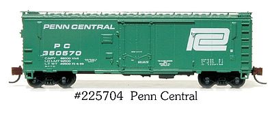Eastern-Seaboard N ACF 40 Boxcar PC 350570 N Scale Model Train Freight Car #225704