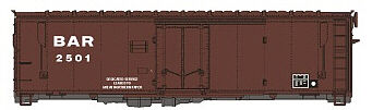 Eastern-Seaboard N ACF 40 Boxcar B&A 2514 N Scale Model Train Freight Car #226002