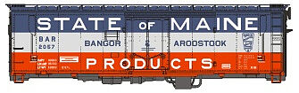 Eastern-Seaboard N ACF 40 Boxcar B&A 2082 N Scale Model Train Freight Car #226202