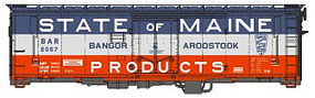 Eastern-Seaboard N ACF 40' Boxcar B&A 2082 N Scale Model Train Freight Car #226202 Eastern-Seaboard N ACF 40' Boxcar B&A 2082 N Scale Model Train Freight Car #226202