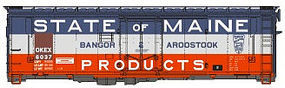 Eastern-Seaboard N ACF 40' Boxcar OKEX 6037 N Scale Model Train Freight Car #226401 Eastern-Seaboard N ACF 40' Boxcar OKEX 6037 N Scale Model Train Freight Car #226401