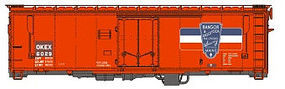 Eastern-Seaboard N ACF 40' Boxcar OKEX 6029 N Scale Model Train Freight Car #226402 Eastern-Seaboard N ACF 40' Boxcar OKEX 6029 N Scale Model Train Freight Car #226402